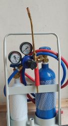 Oxygen welding portable set with 1 nozzle