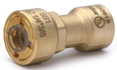 SB1 Coupling Reducer 1/4'' - 3/8''- Quick Push Connector to Refrigerant Line