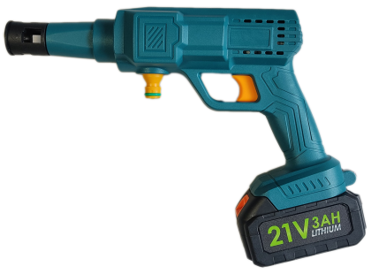 Water jet (water gun) with battery for cleaning оф air conditioners