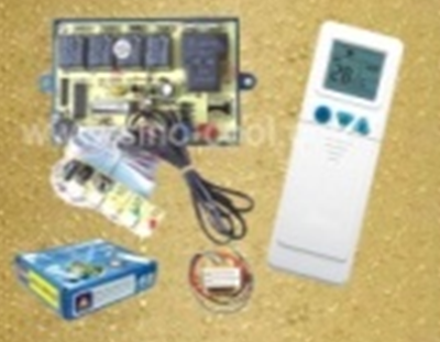 Electronic board with LEDs for air conditioners