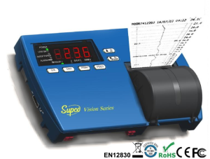Монитор VLTH4-12 дата логър на температура и влага  4-канален 12V