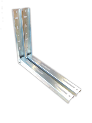Zn gavanised Stand (support bracket) - collapsed , for air-conditioner up to 12000Btu   L= 500 2mm  (SA53)
