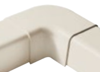 PVC Electrical Trunking cable duct 80x60 - PLANE CORNER
