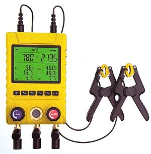 Безжичен цифров манометър термометър комплект MG-100 - двоен блок, в куфар