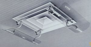 Deflector  for CEILING CASSETTE type air conditioner W - 2 wings