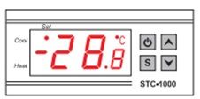 Outdoor unit heater with adjustable ELECTRONIC thermostat (from -50 to +99 degrees Celsius) 1m. cold zone and 5m. warm zone