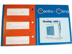 Heating cable, flexible 1m. cold zone and 2m. hot zone (NT)