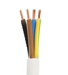Electrical Cable 4x1.00 mm type H05VV F