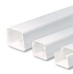 PVC Electrical Trunking cable duct 65x50 - 2m/unit