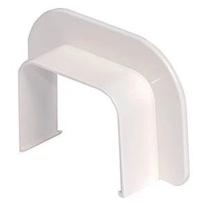 PVC кабелен канал 80x60 - преход към стена